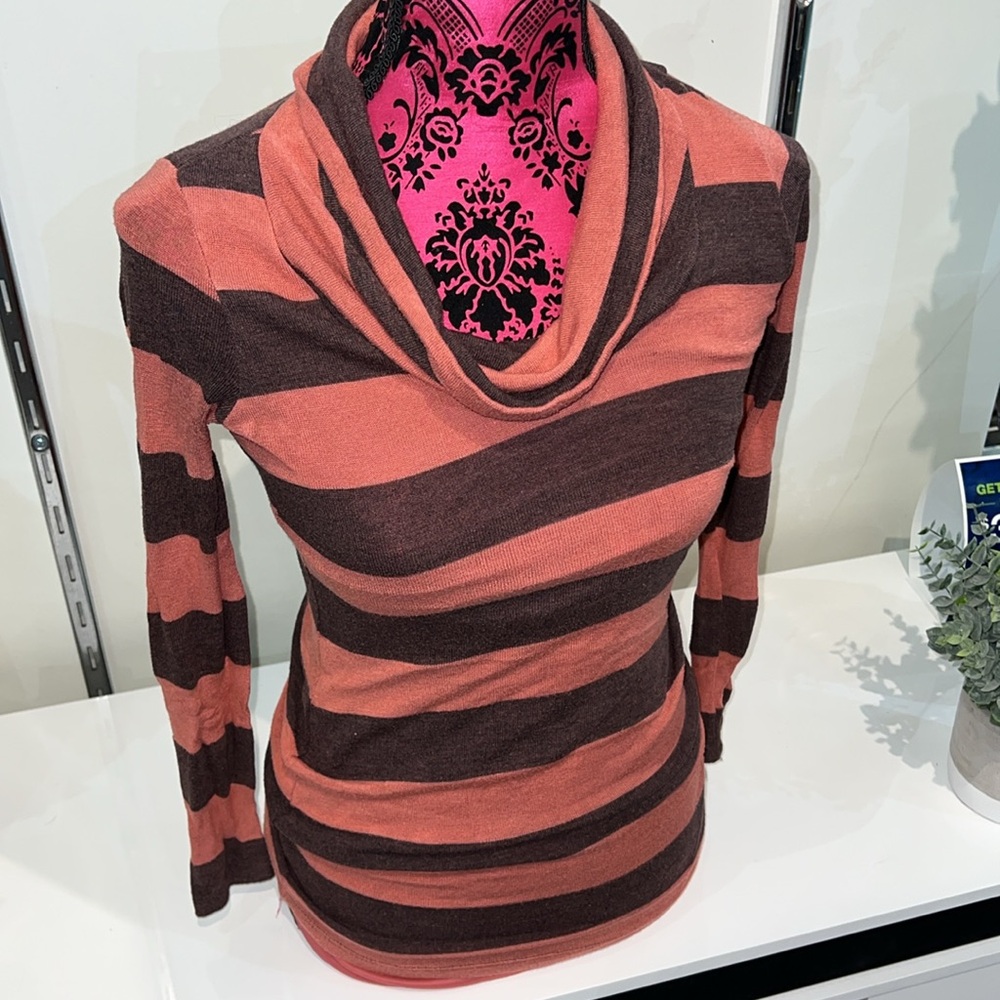 Cowl neck sweater